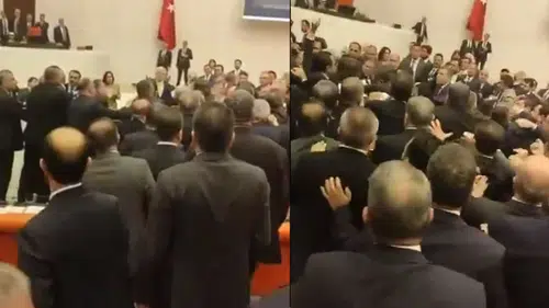 Meclis'te yumruklar konuştu: Bütçe görüşmelerinde gerilim!