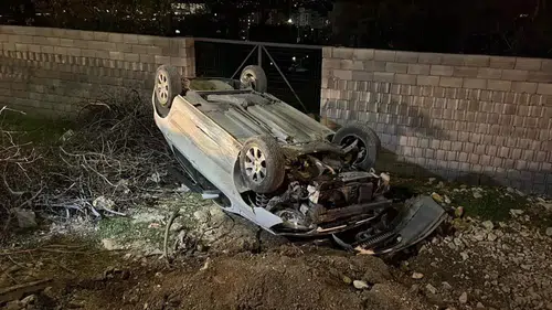 Feci Kaza Otomobil Takla Attı !