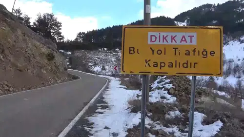 Kritik Karayolu Kış Ayları İçin Yeniden Trafiğe Kapatıldı