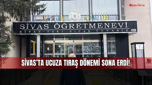 Sivas’ta ucuza tıraş dönemi sona erdi!