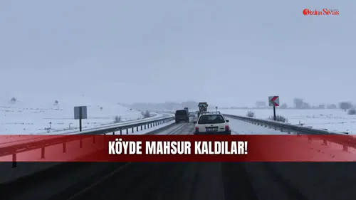 Nişan İçin Gittiler, Köyde Mahsur Kaldılar!