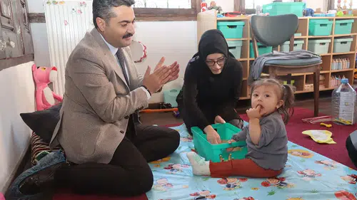 Sivas’ta aileleri güçlendiren Merkez'e Erdoğan'dan ziyaret