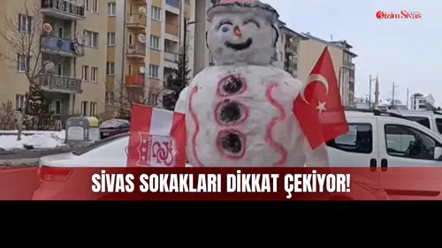 Sivas Sokaklarında Dikkat Çeken O Kare
