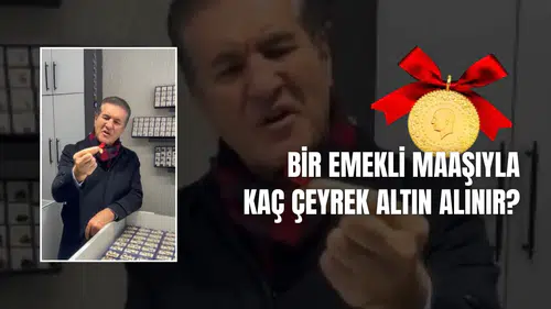 Mustafa Sarıgül'den Çok Konuşulacak Çeyrek Altın Çıkışı! Bir Emekli Maaşıyla Kaç Çeyrek Altın Alınır?