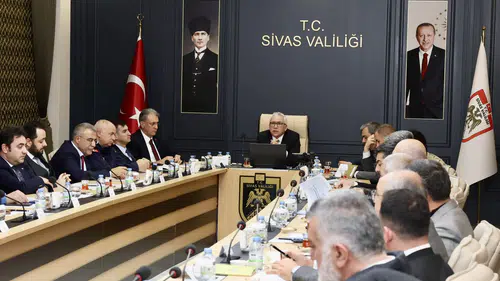 Sivas Valiliği’nde 2026 Yılı İçin Kritik Bağımlılık Toplantısı