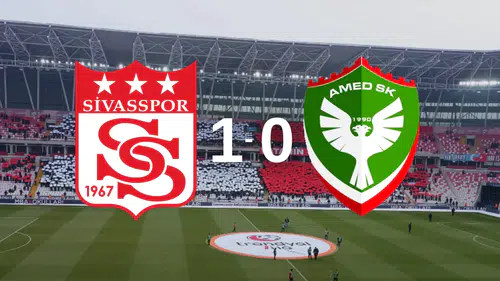 Ethemi Sahneye Çıktı, Sivasspor Devreyi Önde Kapattı