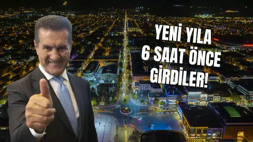 Mustafa Sarıgül Öyle Bir Video Paylaştı ki, Erzincan Yeni Yıla 6 Saat Önce Girdi!