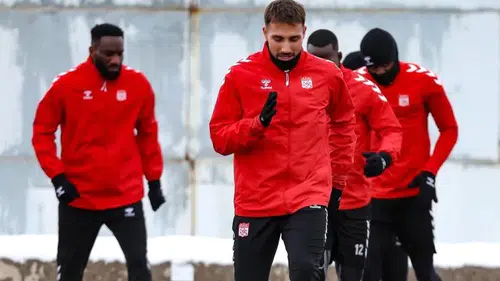 Özbelsan Sivasspor Bodrum FK maçı öncesi son prova tamamlandı