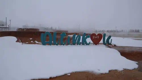 Termal Sularla Isınan Beyaz Tepeler, Objektiflere Böyle Yansıdı