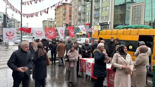 Sivas BBP Teşkilatından Miraç Kandili’nde Anlamlı Buluşma