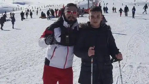 Sivas Yıldız Dağı’nda Engeller Aşılıyor! Berk’in Kayak Serüveni