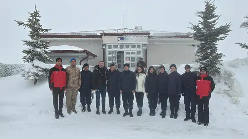 Sivaslı kahramanların evlatları Yıldız Dağı'nda öyle bir gün geçirdi ki!