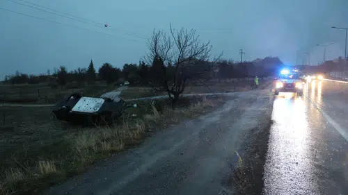 Feci Kaza! Kontrolü Kaybedip Takla Attı! Yaralılar Var!