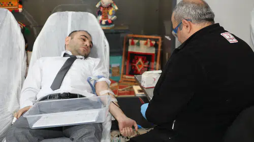Sivas İl Özel İdaresi’nde gönüllü kan bağışı seferberliği