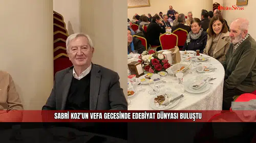 Sabri Koz’un Vefa Gecesinde Edebiyat Dünyası Buluştu