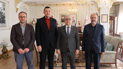 TRT Avaz ekibinden Sivas Valisi Şimşek’e ziyaret