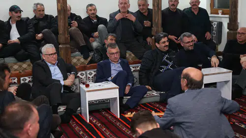 Abdullah Güler ve Vali Şimşek Gazibey Köyü’nü Ziyaret Etti