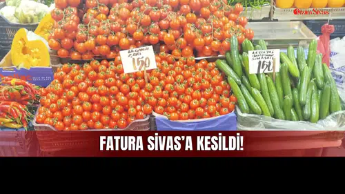 Sivas’ta Mutfakta Yangın Var! Antalya'daki Afetin Faturası Sivas Tezgahlarını Vurdu!