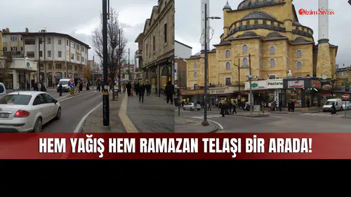 Yağışlı ve Soğuk Hava da Sivas'taki Ramazan Yoğunluğunu Durduramadı!