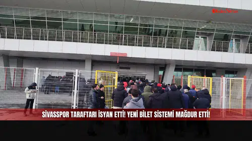 Sivasspor taraftarı isyan etti! Yeni bilet sistemi mağdur etti!