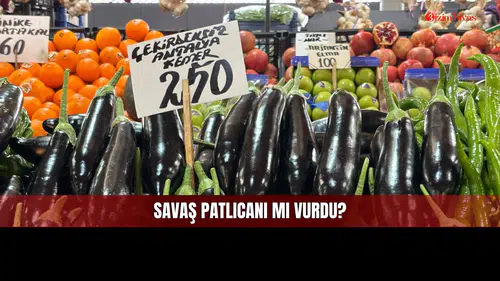 Savaş Patlıcanı Vurdu! Sivas Çarşısı Altınla Yarışıyor!