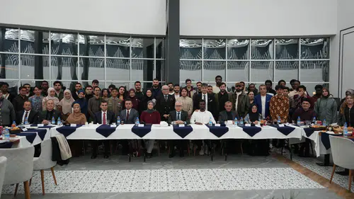 Sivas'ta uluslararası öğrenciler iftar sofrasında buluştu