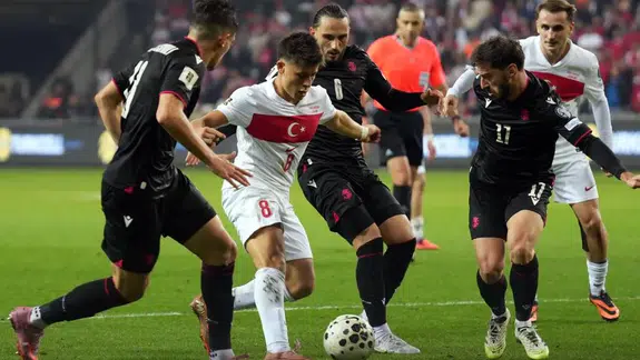 A Milli Takım'dan Gürcistan'a Gol Yağmuru 4-1