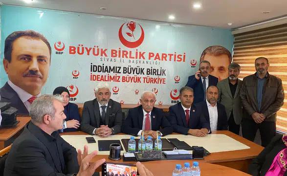 Sivas BBP'de Şükrü Şanlı İlçe Başkanlığına aday