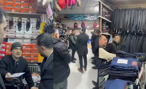 BTP Sivas Teşkilatı Sahaya İndi! Esnafların Derdini Dinledi!