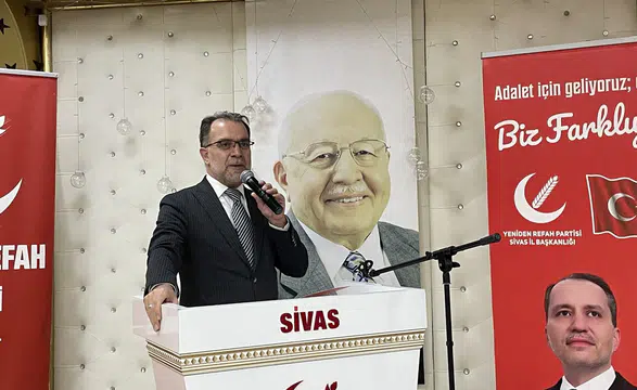 Yeniden Refah Partisi Genel Başkan Yardımcısı Nureddin Gül: Sivas üye çalışmalarında Türkiye'de ilk 3'e girdi