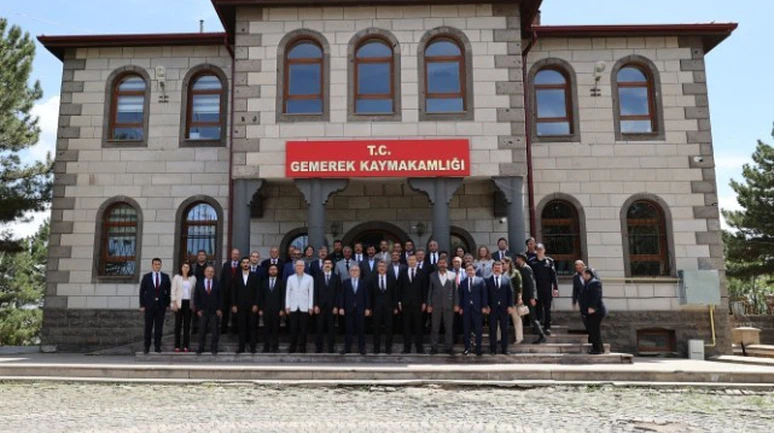 Vali Şimşek'ten Gemerek ziyareti