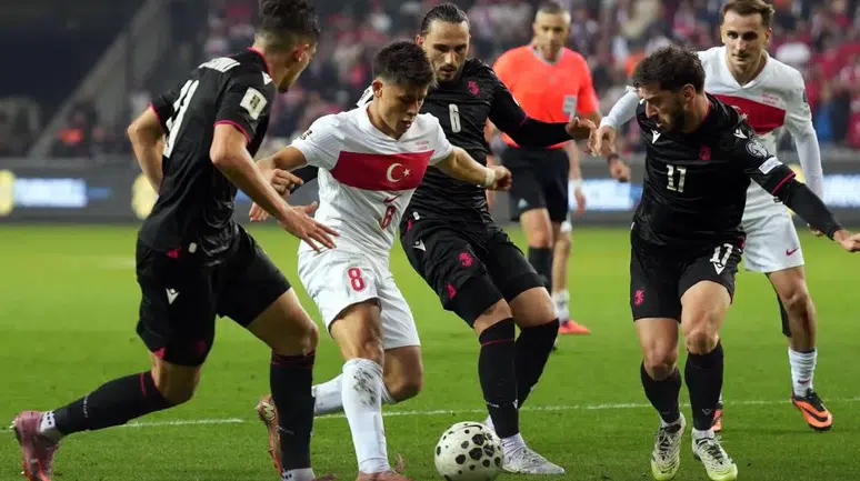 A Milli Takım'dan Gürcistan'a Gol Yağmuru 4-1