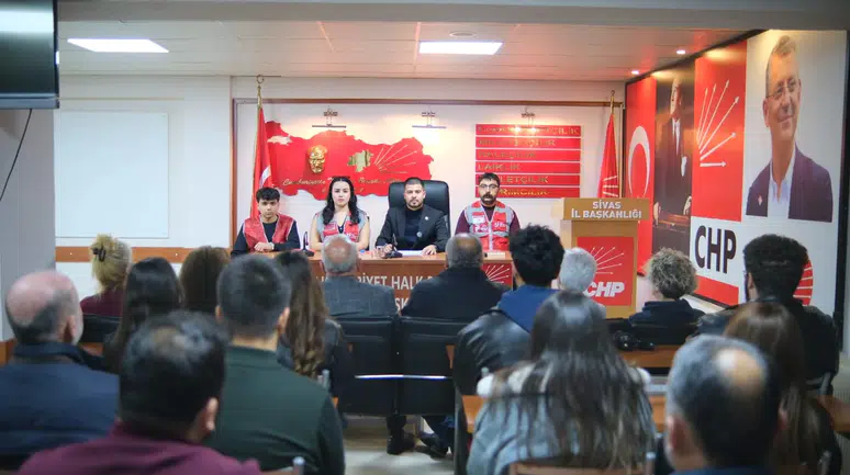 Sivas’tan İstanbul’a CHP Gençlik Kollarından Ortak Açıklama: Gençleri Susturamayacaksınız!