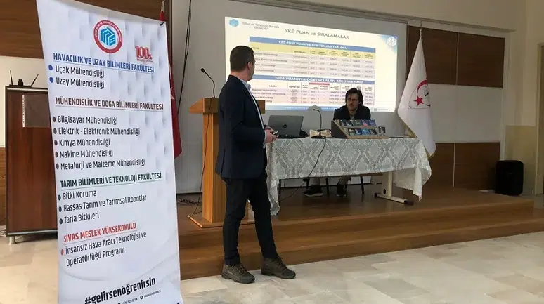 Sivas Bilim ve Teknoloji Üniversitesi, Kayseri'de Kendini Tanıttı