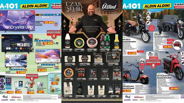 A101 18 Şubat 2026 Aldın Aldın Kataloğu Yayında