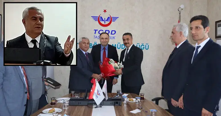 Sivaslı Demiryolu Taşımacılığının mimarı yeni görevinde