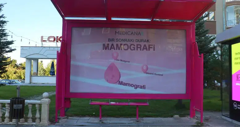Sivas'ta 'Bir Sonraki Durak Mamografi' Projesi ile Pembe Alarm Verildi