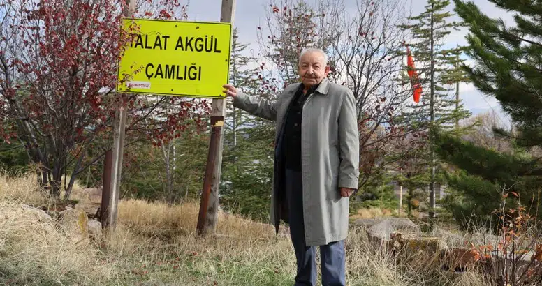 Sivas'ta 5 fidanla başlayan serüven 3 bin ağaca ulaştı