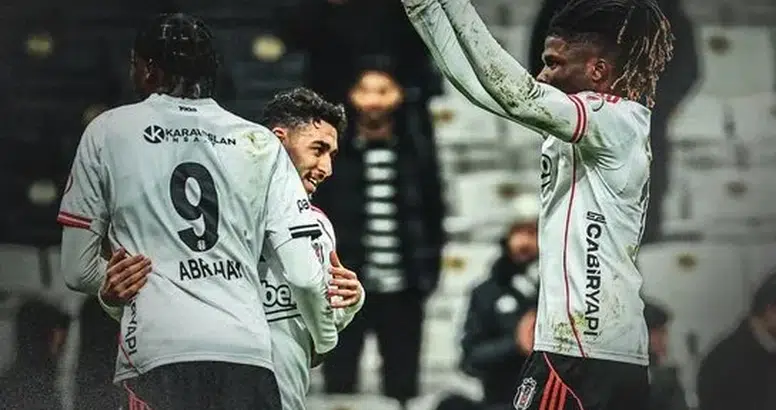 Beşiktaş Ankara Keçiörengücü maçında üç golle kupaya damga vurdu