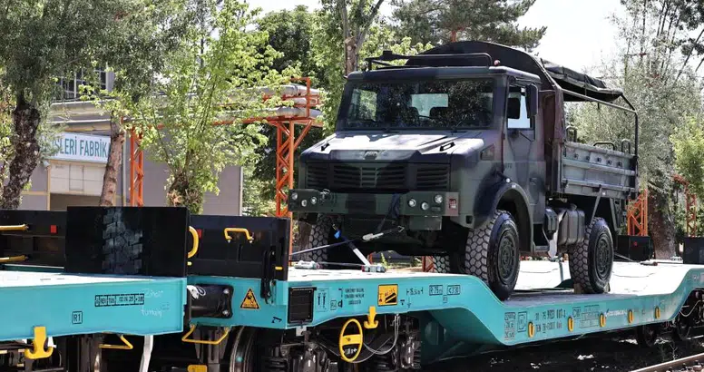 Sivas'ta Altay Tankı’nı Taşıyabilen Milli Vagon Hizmete Hazır