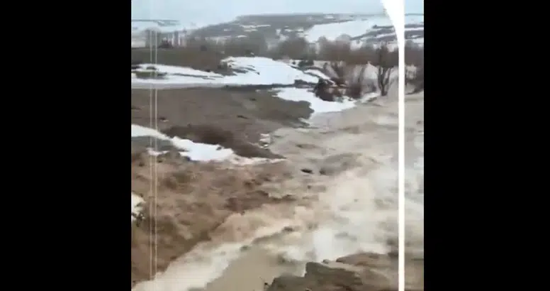 Sivas'ta Yoğun Yağış Sonrası Kangal’da Hızlı Müdahale