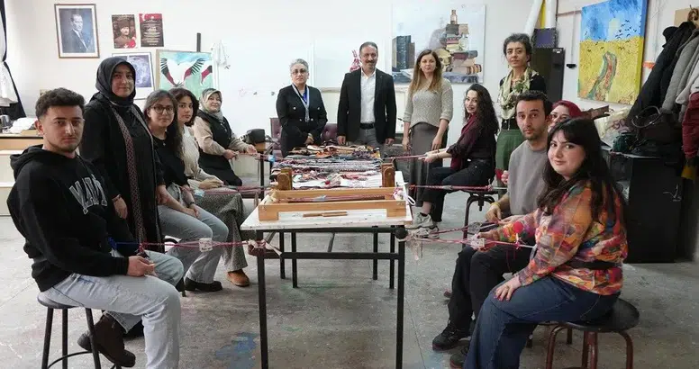 Sivas’ta çarpana dokuma atölyesi yoğun ilgi gördü