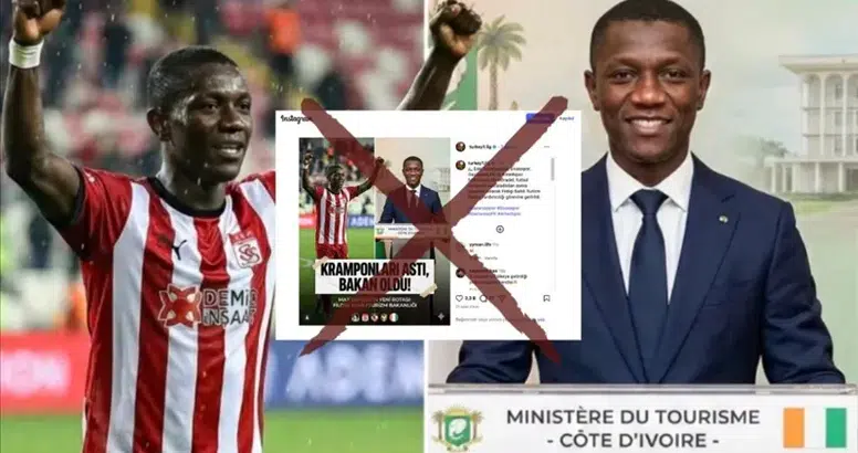 Sivassporlu Eski Futbolcu Max Gradel’e Fildişi Sahili’nde Bakan mı Oldu?