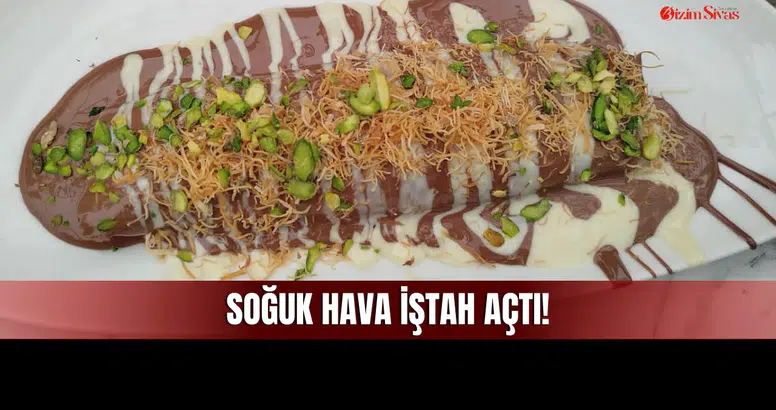 Sivas’ta Dondurucu Soğuklar İştahı Açtı!