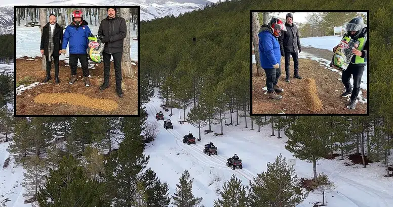 Sivas ormanlarında canlar unutulmadı