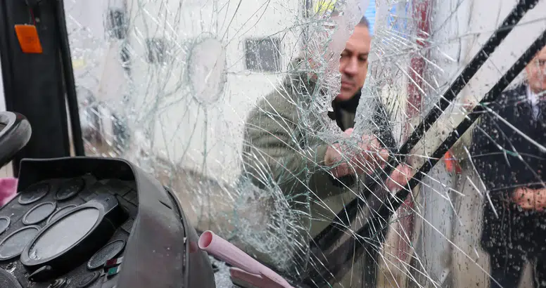 Belediye Aracına Saldırının Faili Yakalandı