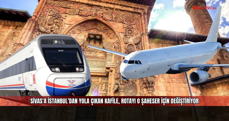 Sivas'a İstanbul’dan Yola Çıkan Kafile, Rotayı O Şaheser İçin Değiştiriyor