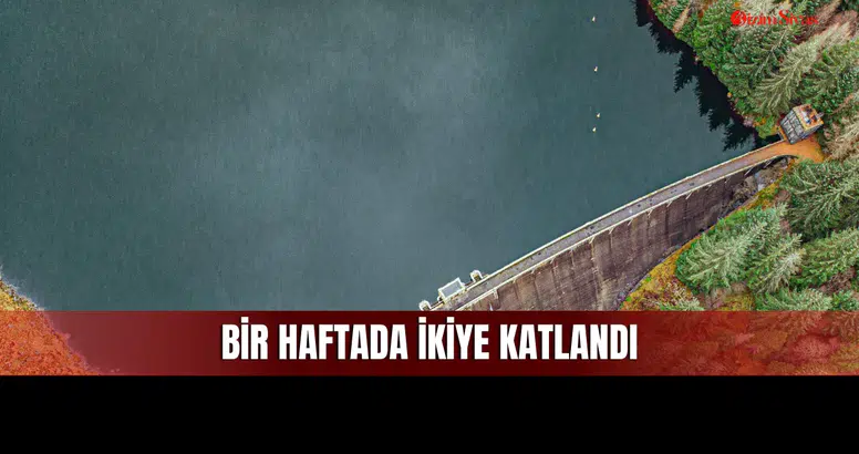 Sivas 4 Eylül Barajı Bir Haftada İkiye Katlandı
