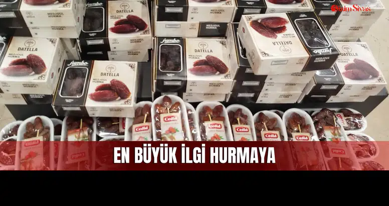 Sivas'ta İftar Öncesi Raflar Boşaldı!