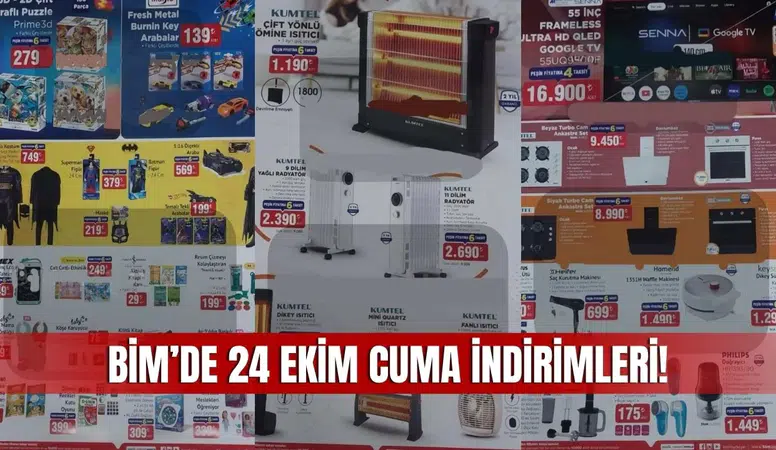 24 Ekim 2025 BİM Kataloğu Sivas’ta Büyük İndirim Başladı